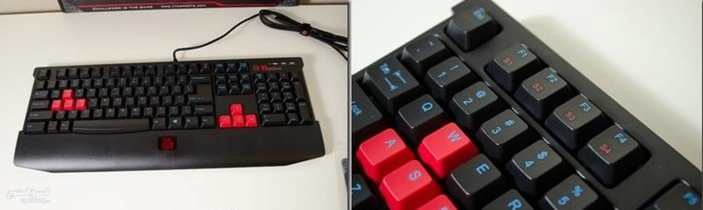 Tt eSPORTS Knucker Plunger Gaming Keyboard