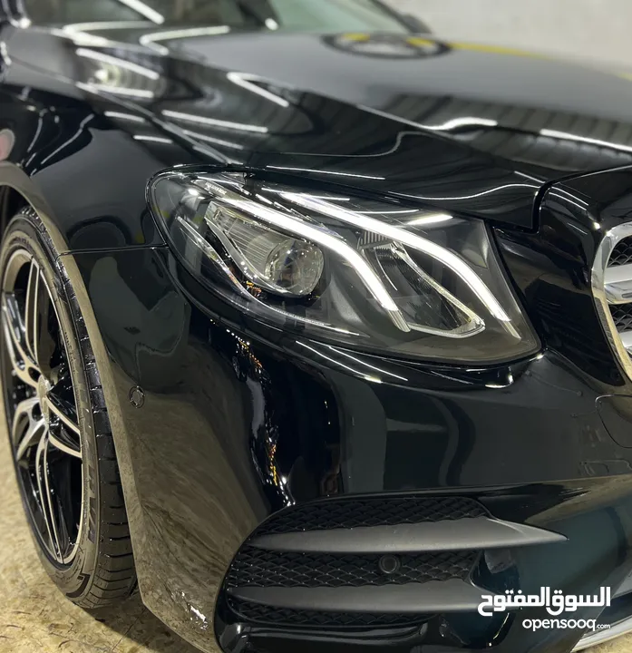 مرسيدس e200 2017 وارد غرغور  عداد 55000