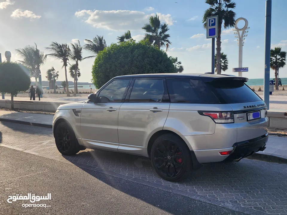 Super amazing Range rover sport black edition super charged GCC specs V8 full option like new