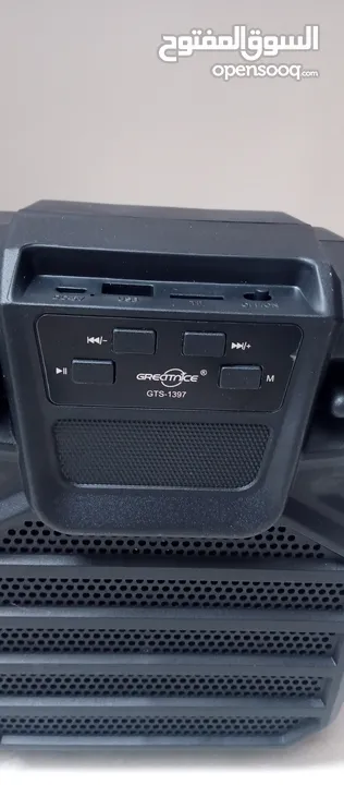 سماعات 6.5 انش شحن سماعة سبيكر بلوتوث و اضائه وراديو صوت قوي سماعه حفلات منزليه SPEAKER مكبر صوت