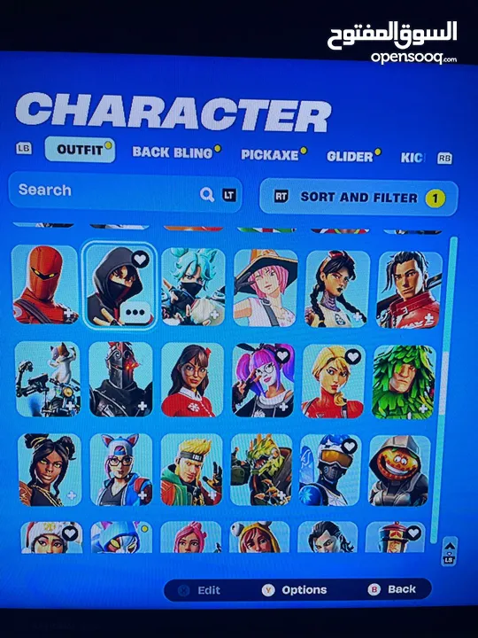 بيع حساب فورت ايكونك
