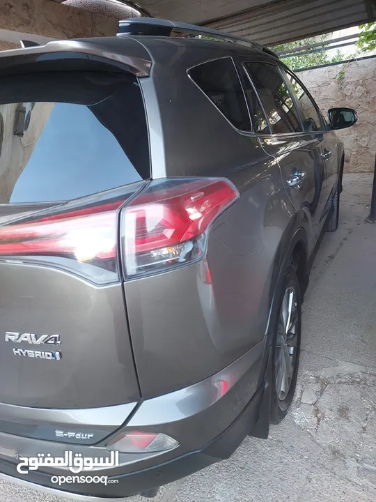 للبيع_تويوتا RAV 4هايبرد ليمتيد 2017 وارد الوكالة (المركزية) مالك أول
