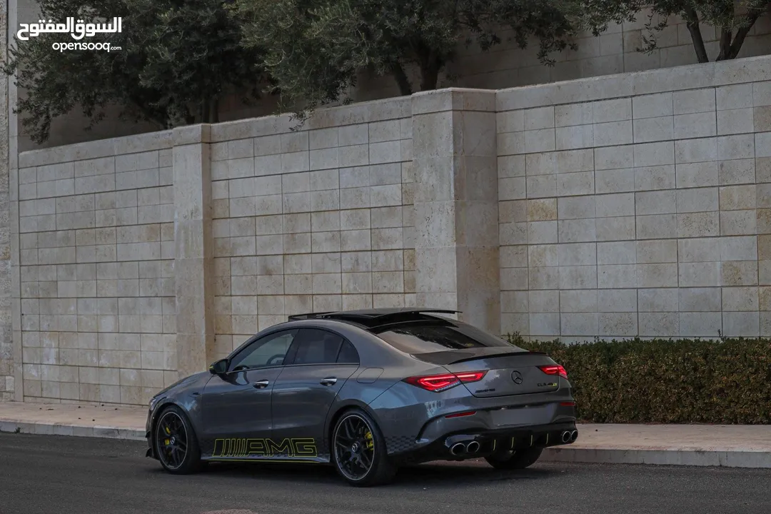 2022 Mercedes Amg Cla45s Clean title  excellent condition ( عقد صيانة بلوكالة)