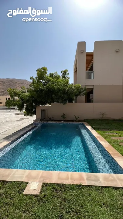Furnished villa for sale in Muscat Bay / 3 bedrooms / down payment 34,000 OMR / five-year Instalment