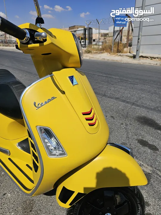 فيسبا GTS SUPER 2018 300cc  كفاله سنه بسعر مغري