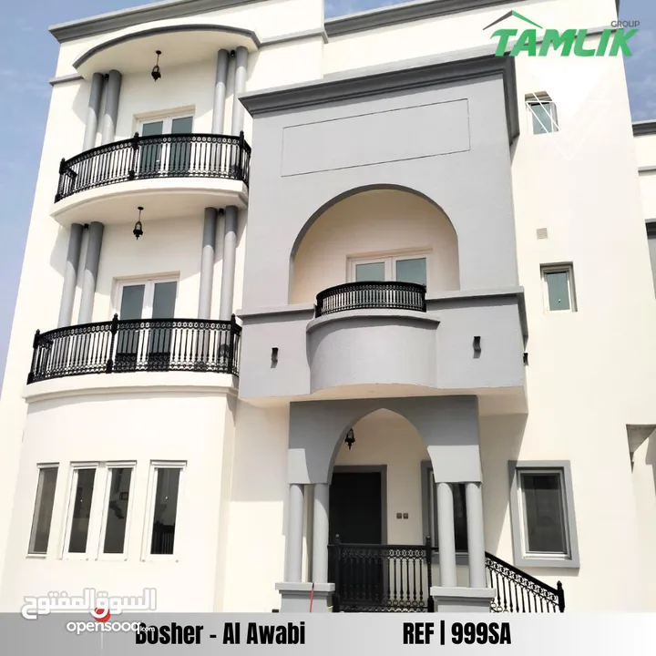 Brand New Twin-villa for Sale in Bosher Al Awabi REF 999SA