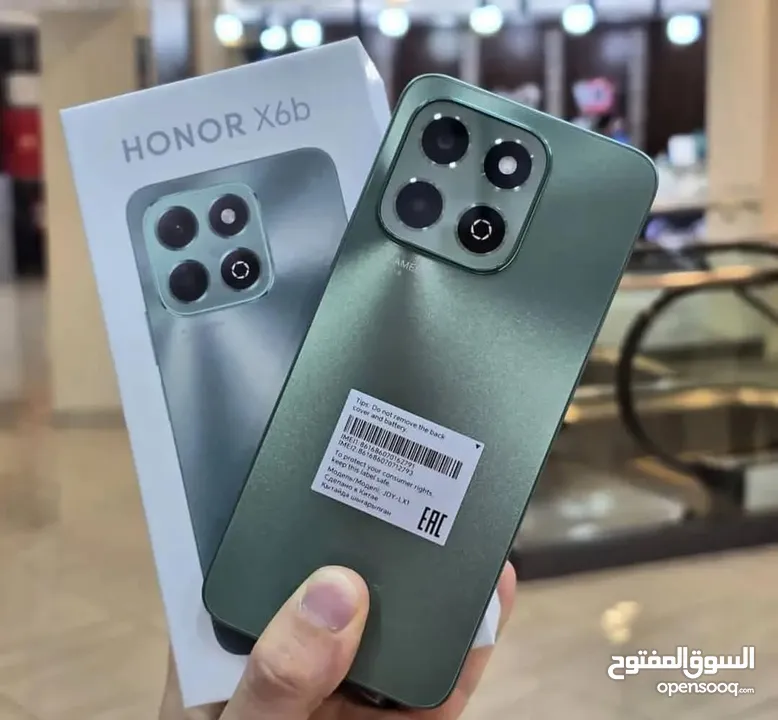 جهاز جديد كفاله سنه  256g 12ram و 128 Honor x6b