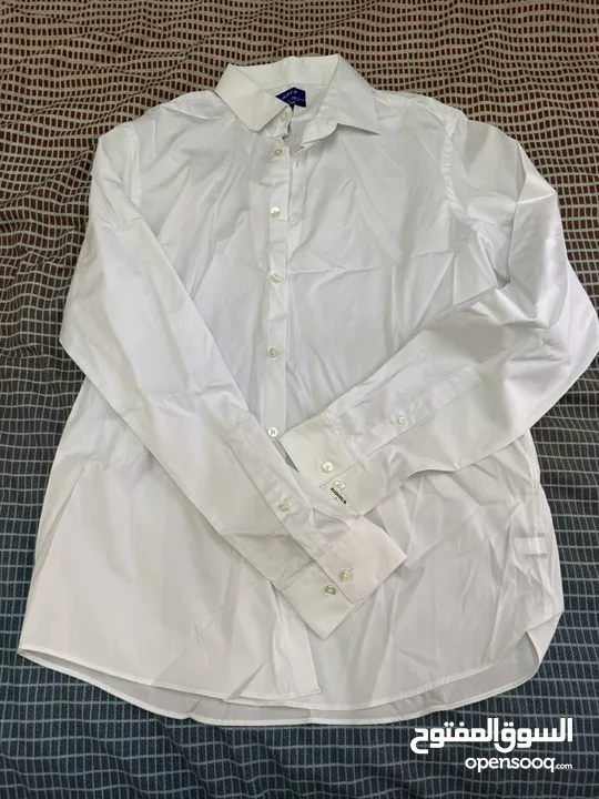 قميص رسمي رجالي مقاس لارج slim fit