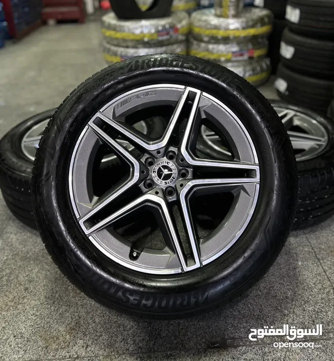 /:- جنط مرسيدس GLE  /:- اصلي بحالة الوكالة /:- قياس “20” انش