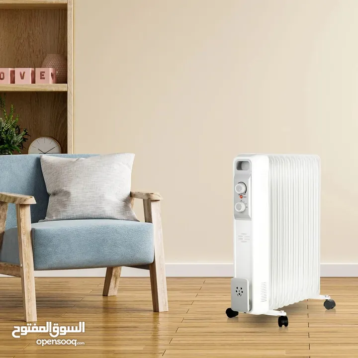 الدفايات الزيتية من شركة Midea الأصلية شامل التوصيل