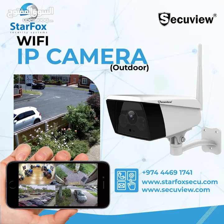 Wifi ip camera for outdoor