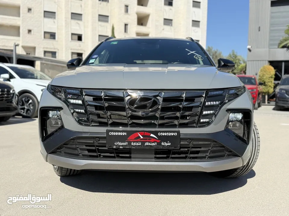 هونداي توسان NLine ترخيص 2022 محرك 1600 هايبرد plug in/يقطع على الشحنه 65 كيلو متر