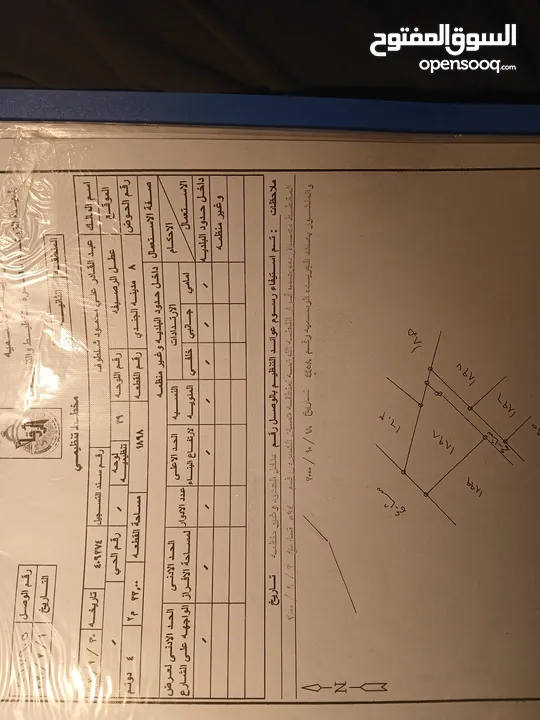 دونم أو أكثر أرض للبيع أو للإيجار (أول سنة مجانا) على الشارع شارع 100 مباشرة قريبة من الجمرك الجديد