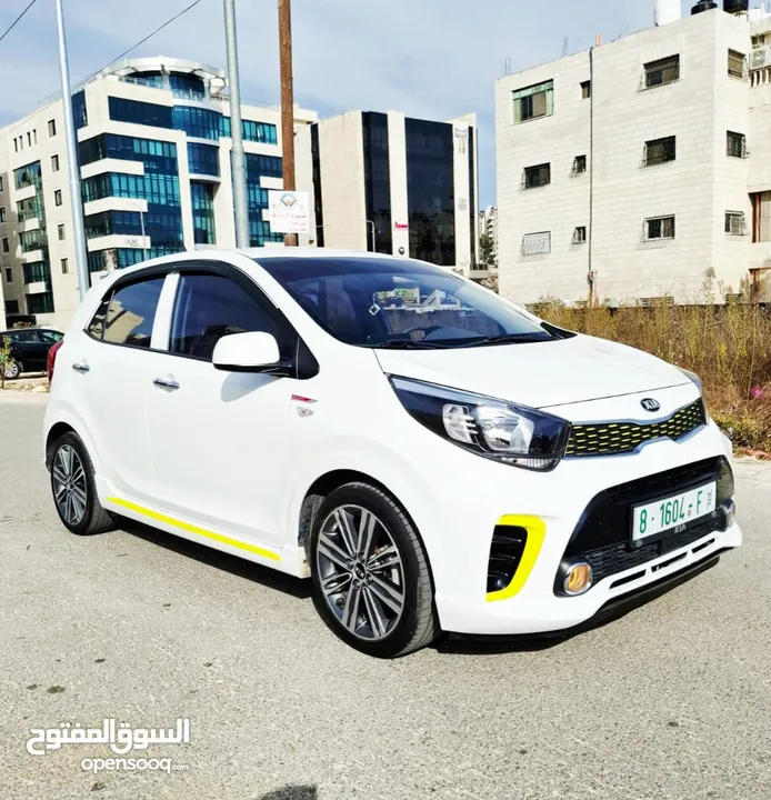 كيا بيكانتو 2020 GT line فل الفل اضافات