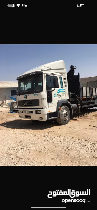 فولفو FL6 منوف مع قلاب 15 طن
