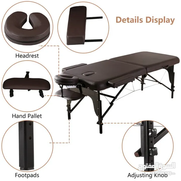 Urgent Sale Foldable Massage Bed for physiotherapy