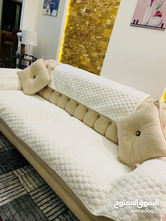 أحلى وأفخم طقم ممكن يغيّر شكل الكنب والبيت كله بثواني