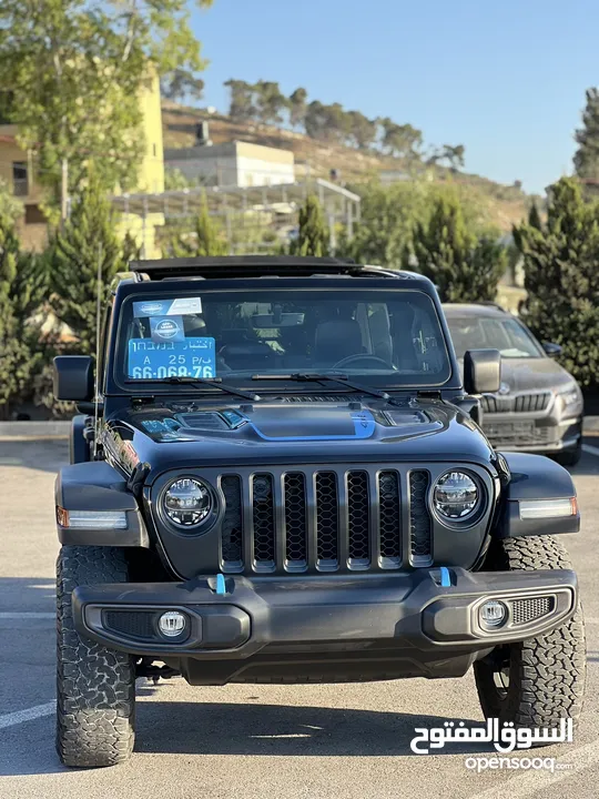 Jeeb rubicon hybrid جيب روبيكون هايبرد  فل اضافات  Plug in hybrid