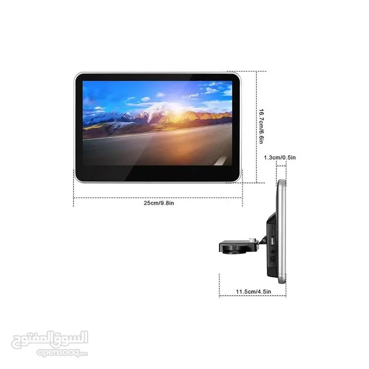 Ecran Android D’appui-Tête Voiture 10,1 Pouces  swgly HD 1080P – شاشة أندرويد لمسند سيارة 10.1 بوصة