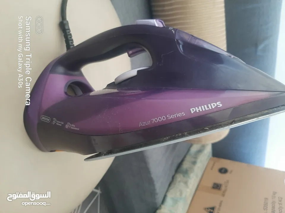 كواية بخار سلسلة ازور 7000 من فيليبس2800W صناعة إندونيسي Philips Azur 7000 Series Steam Iron 2800W