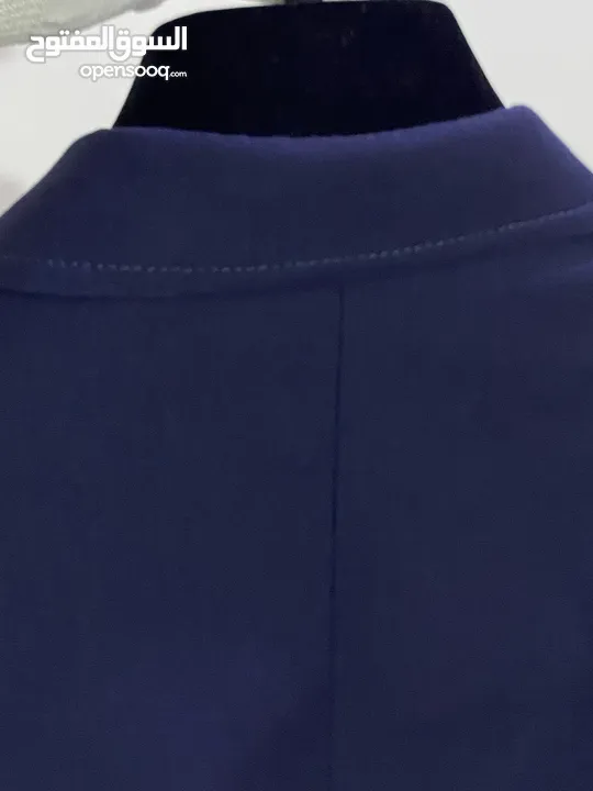 GUCCI Size 50 Uniform Navy Blue Double Breasted Blazer Gold Buttons Men’s Wool