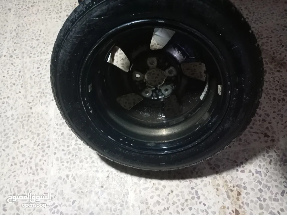 للبيع جنط 15 5 براغي كاوشك جديد بحبرو حبه وحده
