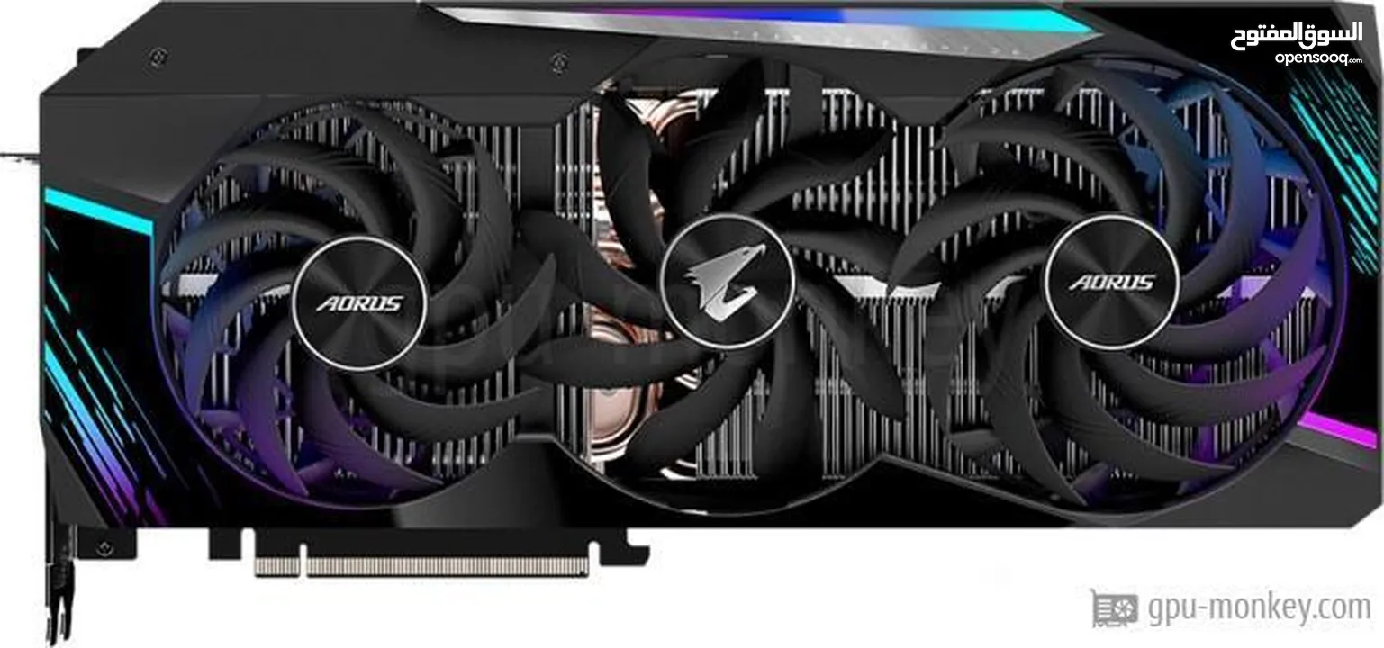 ASUS ROG Strix NVIDIA GeForce RTX 3080 Ti OC Edition Gaming Graphics Card   كرت شاشة 12جيجا