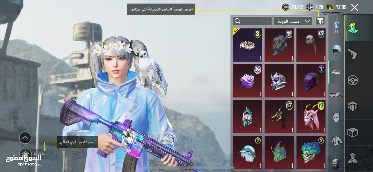 حساب ببجي قوي