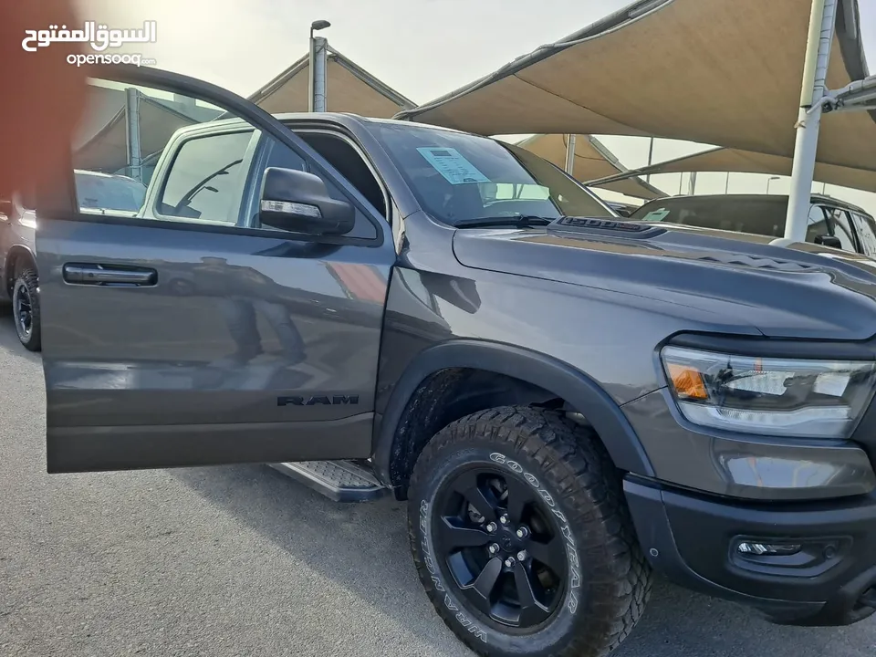 DODGE RAM REBEL 2022 DIESEL 3.0L CLEAN TITLE CANADIAN SPEC  وارد كندي خالي من الحوادث تدخل السعودية