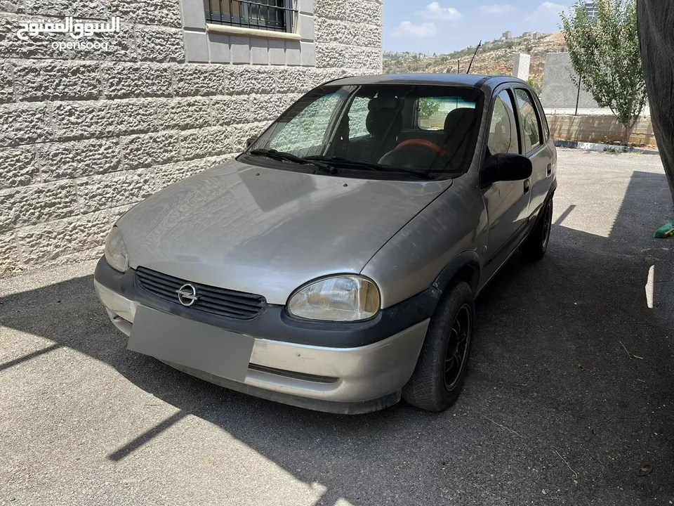 اوبل كورسا اوتوماتيك موديل 98 للبيع