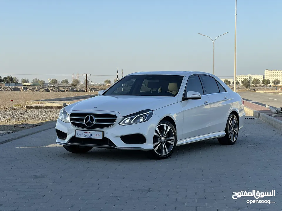 مرسيدس E350 2015 نظيف جدا جاهز للاستخدام