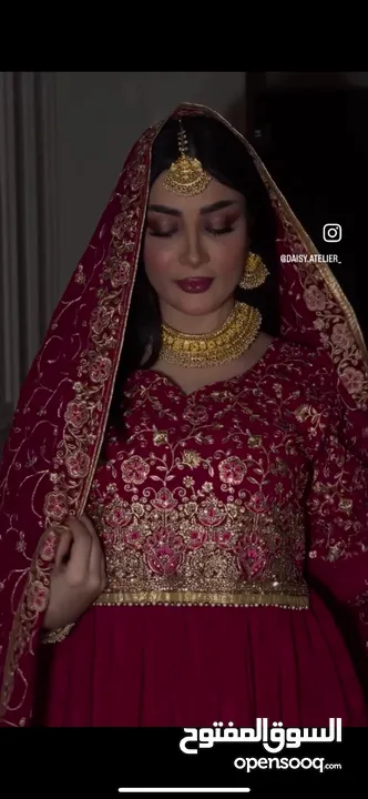 new punjabi wedding dresses from india for sale للبيع من الهند فستان جديده  للأعراس البنجابية