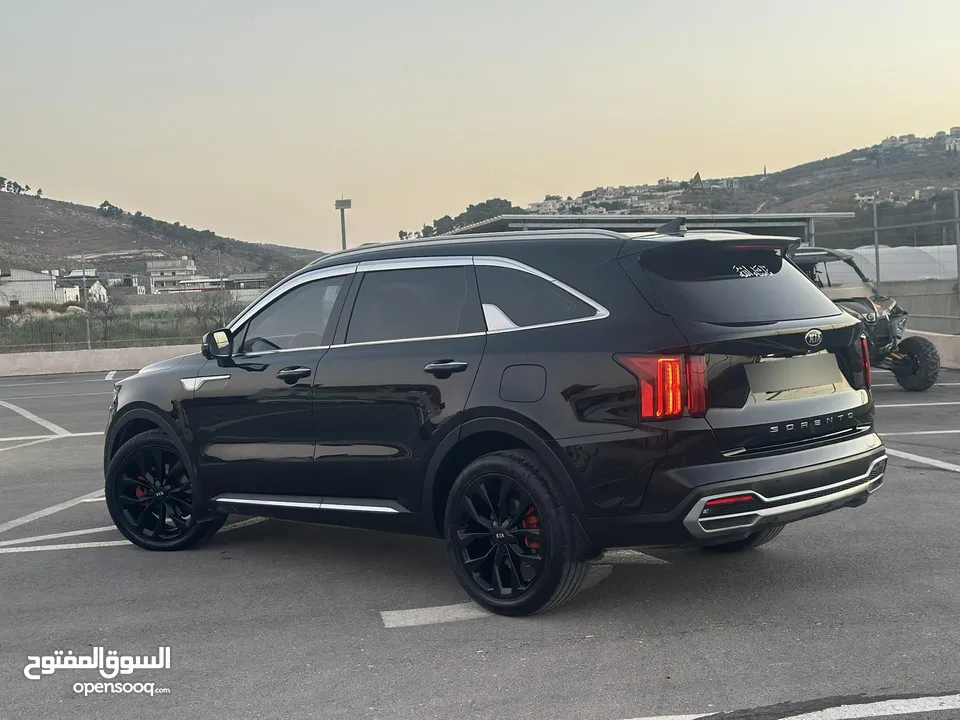 كايا سورينتو /2020 فل الفل  فتحة سقف بانوراما  2x4 ///200Hp  ديزل  2200cc  فل الفل مسكر بلاك