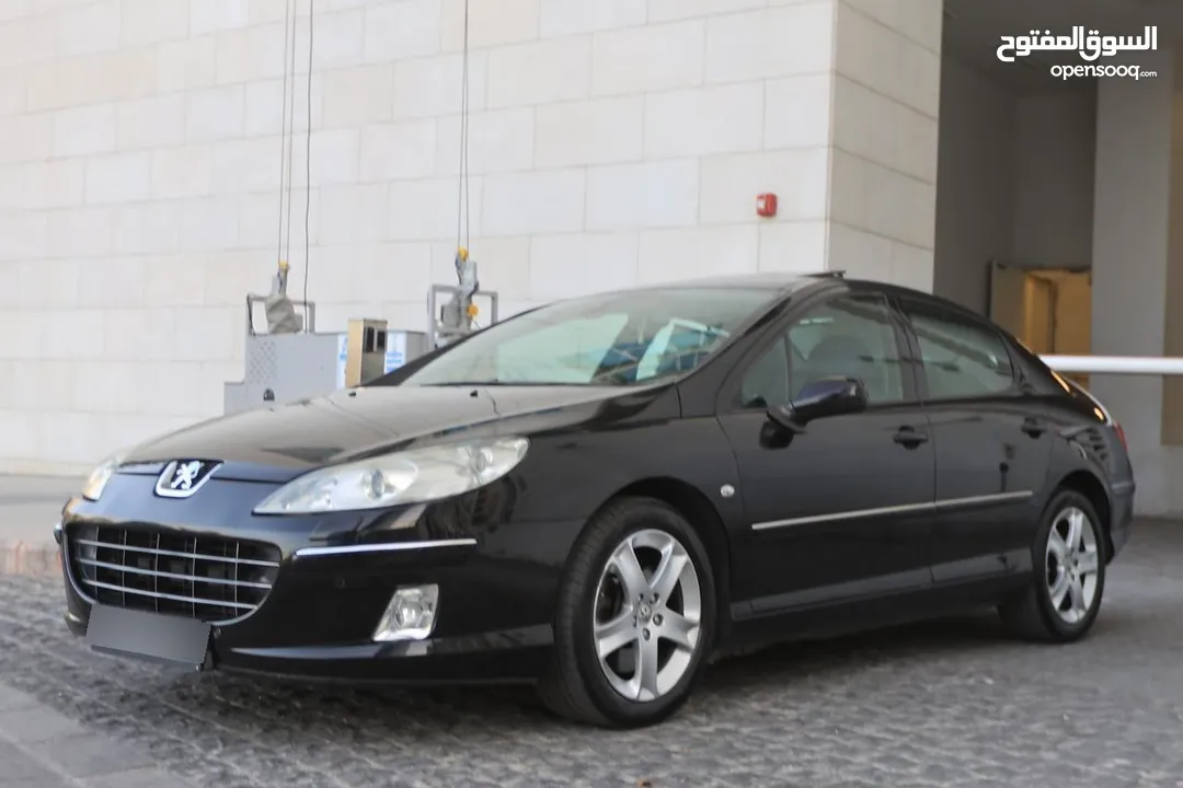 بيجو 407 موديل 2009 فل اوبشن اعلى مواصفات  3000 CC فحص كامل  7 جيد بدون ملاحظات قاطعه مسافه 112 الف