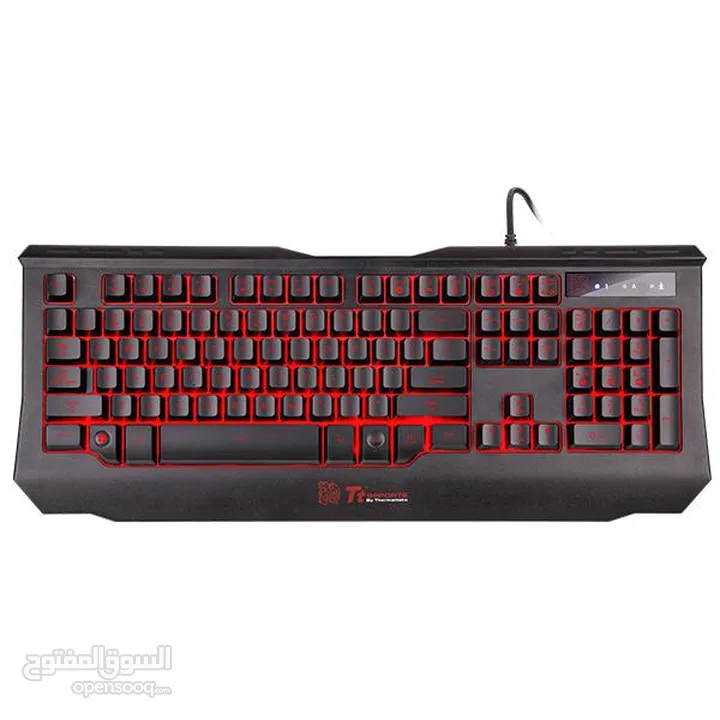 كت ماوس +كيبورد +سماعات مع ماوس باد من Thermaltake الاصلي بسعر مميز