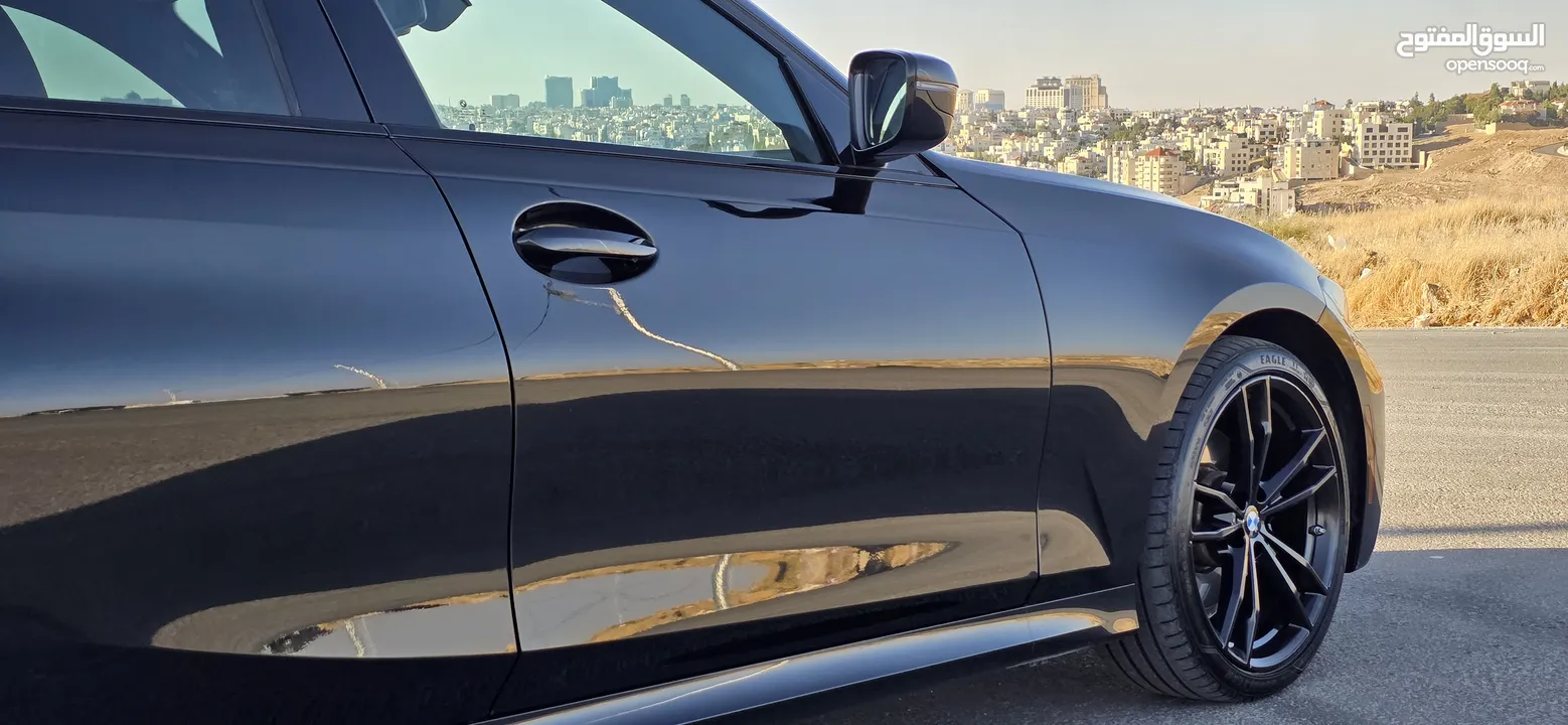 Bmw 330e 2021 Plug in hybrid M kit فل كامل فحص كامل