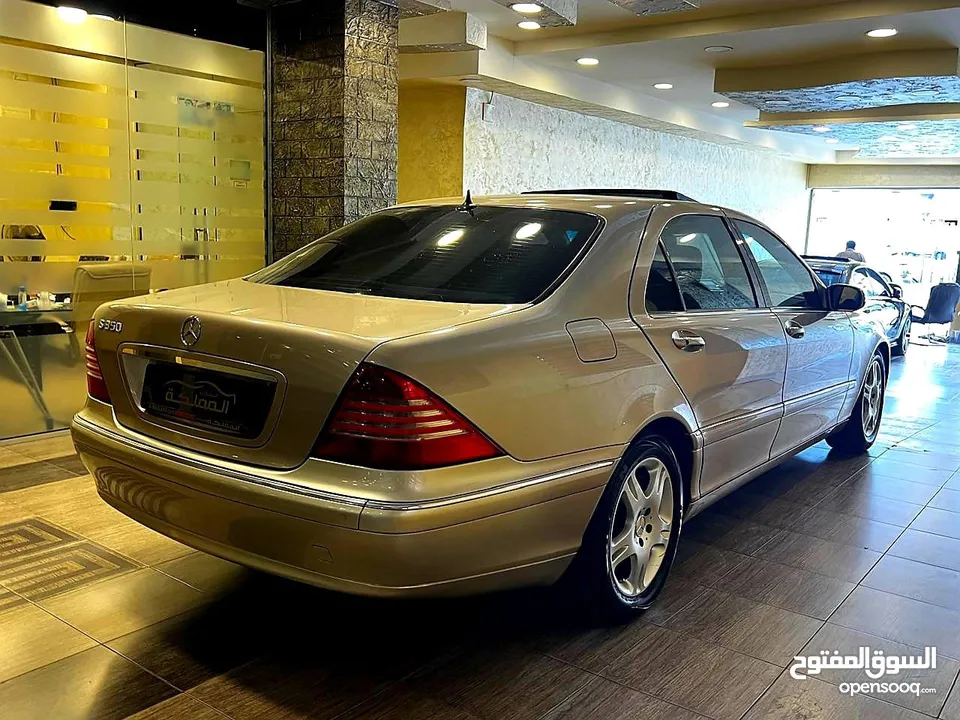 Mercedes Benz S350 Large 2003 غواصة  بحالة الوكالة