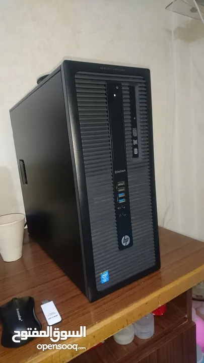 كمبيوتر مكتبي نوع hp معالج  كور i7