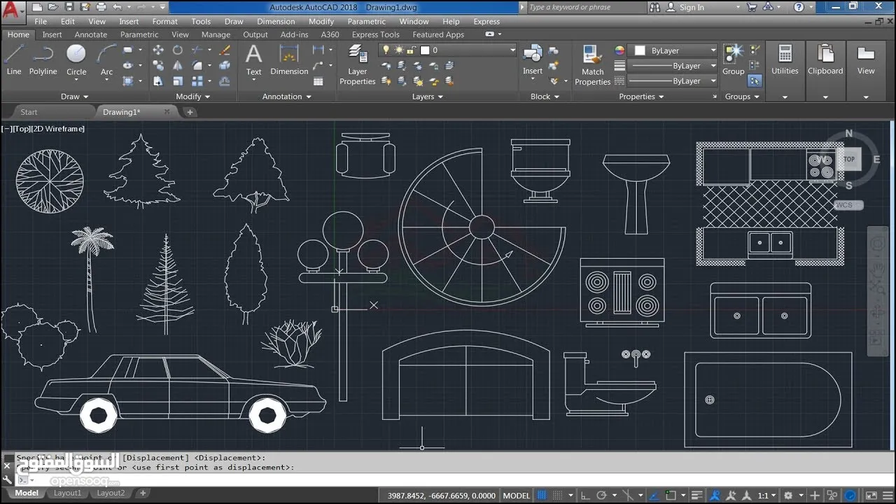 دورة اوتوكاد 2D&3D متقدمة