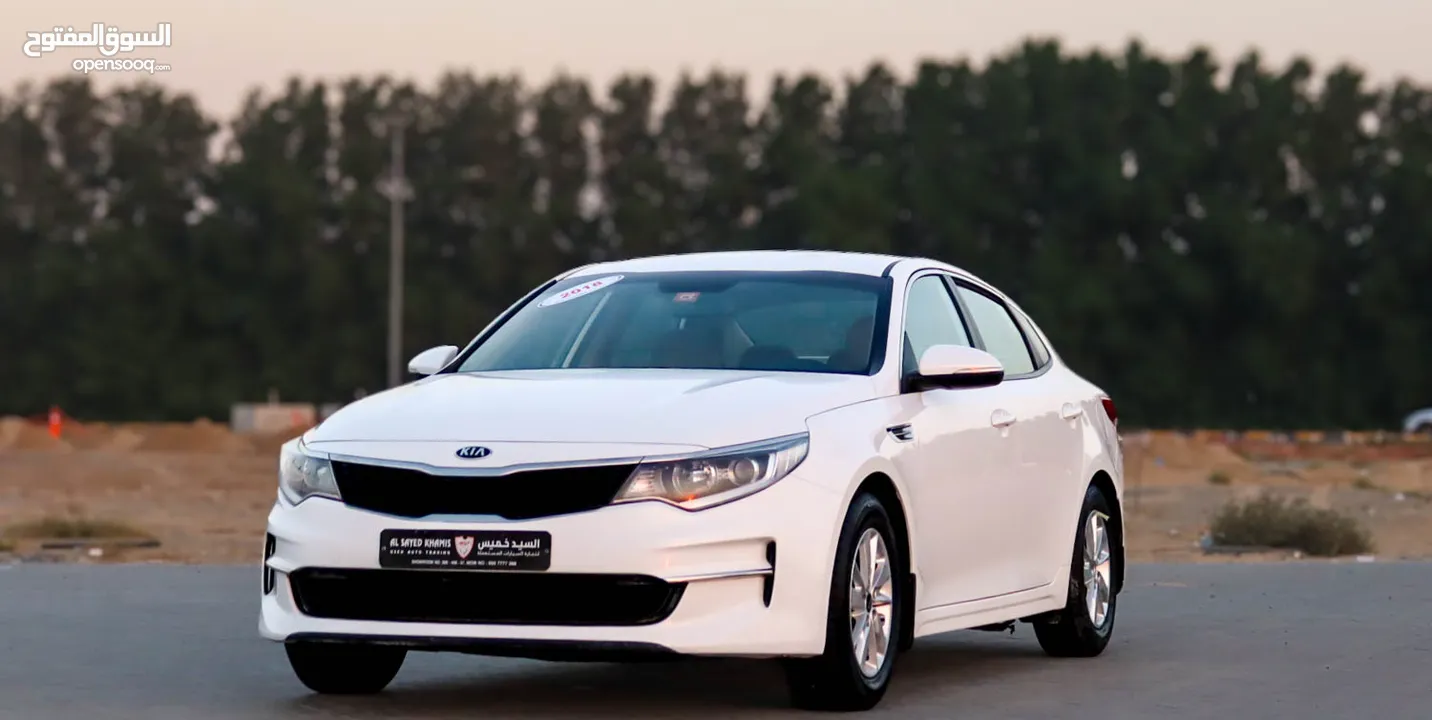 Kia optima 2018 GCC accident free in excellent condition 683 P.M