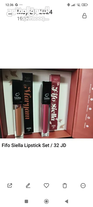 Siella beauty Fifo by night Matte Lipstick Set
