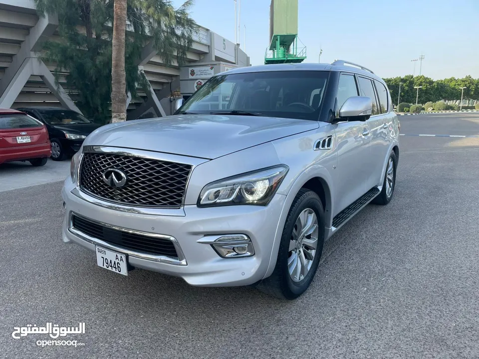 Infiniti QX80 - 2016 American Specs AED 65,000.00