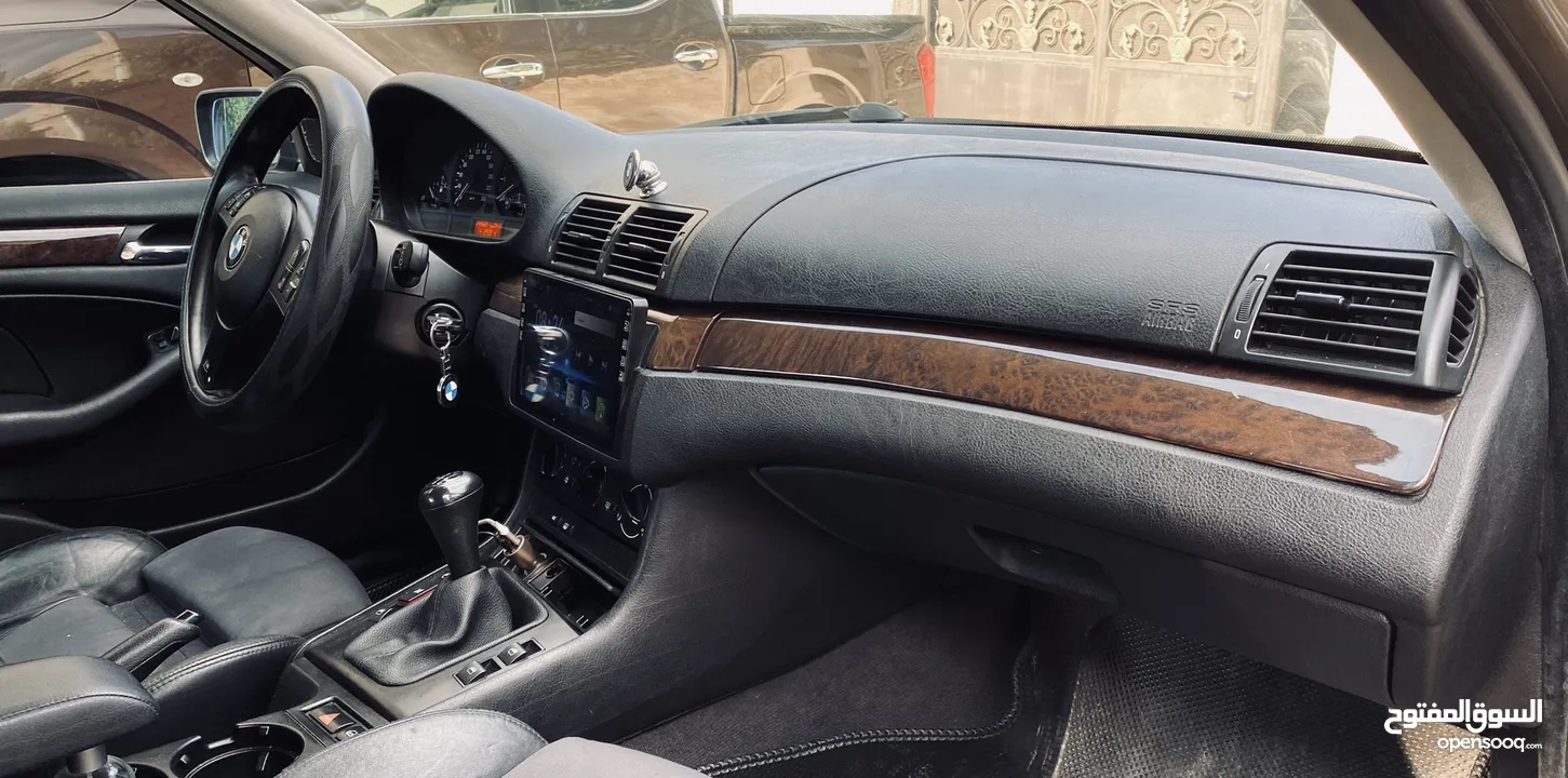 BMW e46 318 2001  بحالة ممتازة جدا