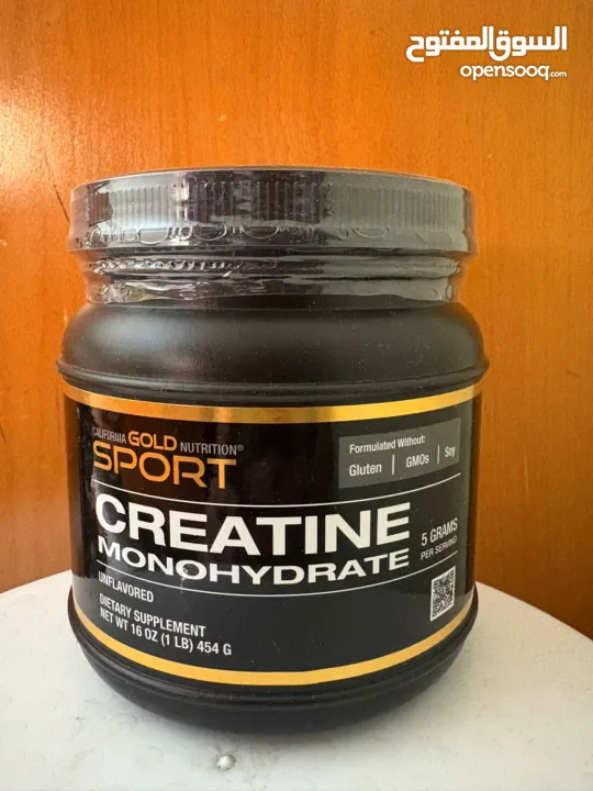 كرياتين مونوهايدرات ماركه عالميه أوزان مختلفه صافي 100% بدون نكهات تاريخ طويل الامد