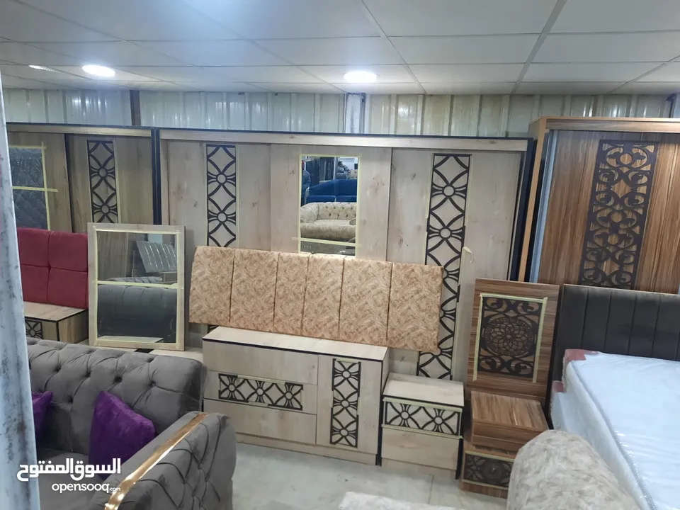 غرف نوم ماستر جميع الالوان فقط 180دينار
