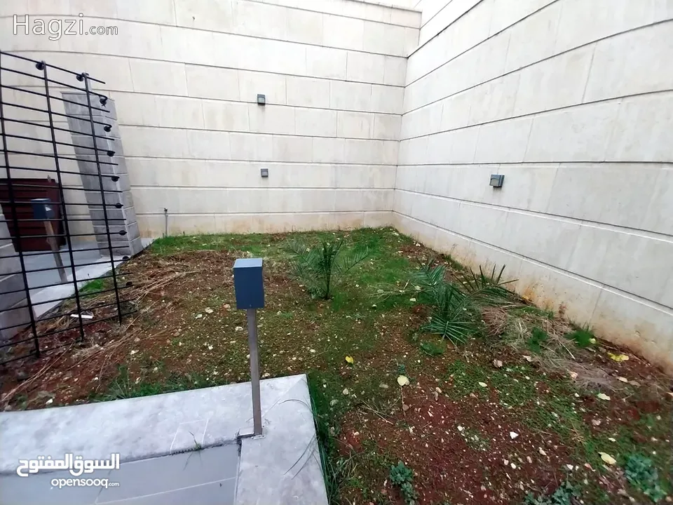 شقه تسويه مع حديقه بناء عصري تشطيبات سوبر ديلوكس في جبل عمان ( Property ID : 30330 )