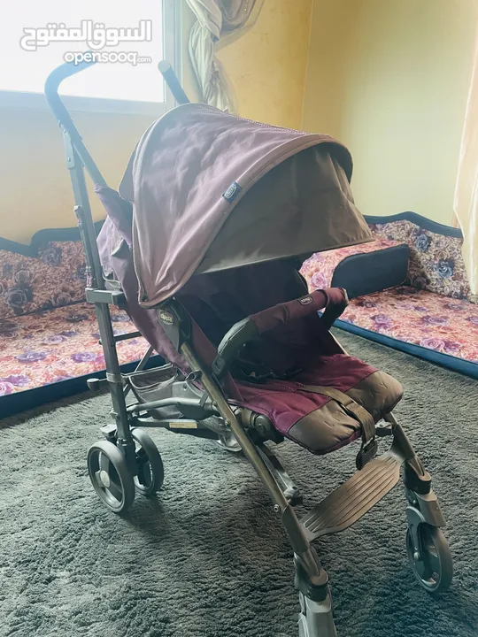 عرباية اطفال chicco استعمال بسيط