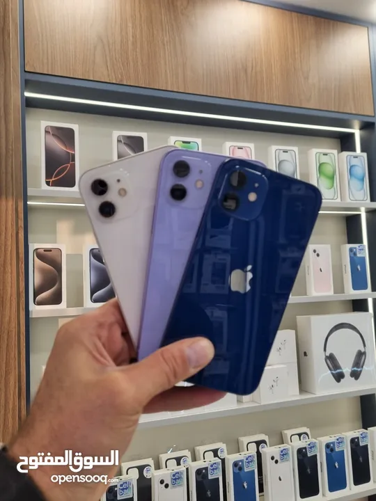 iphone 12 128 بحالة لجديد  آيفون 12 128 جيجا