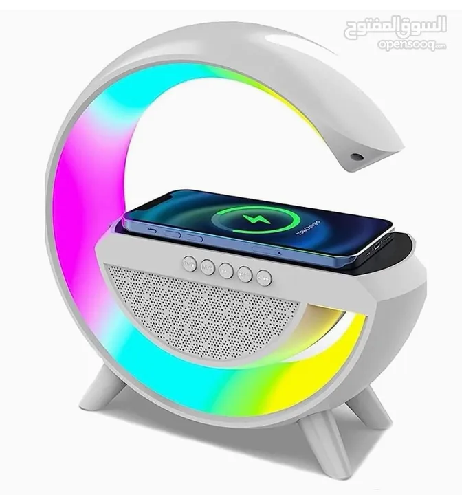 LED Wireless Charging Speaker