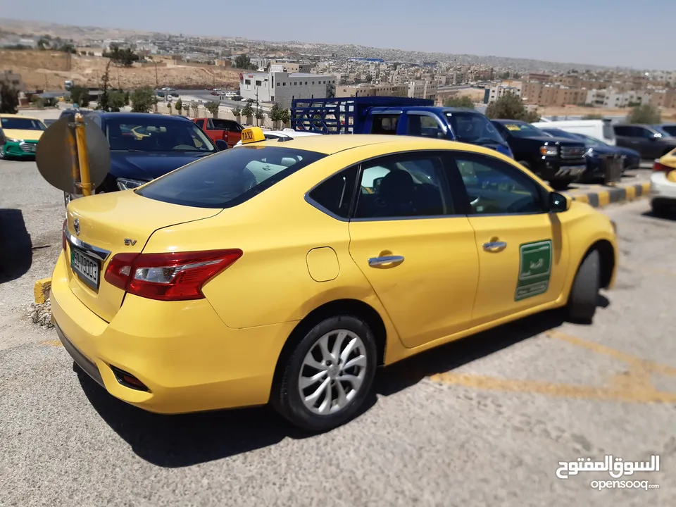 تكسي محافظة العاصمة للبيع ترخيص سنة نيسان سنترا 2019 Taxi For Sale Nissan Sentra 2019